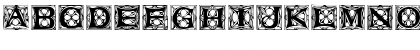 Download AromatCapsSSK Regular Font Lowercase Preview