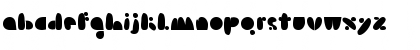 Download Arsenale Blue Regular Font Lowercase Preview
