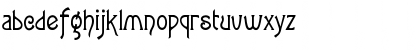 Download Art Gothic ExtraBold Normal Font Lowercase Preview