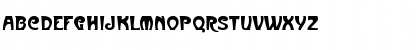 Download Art-Metropol Regular Font Lowercase Preview