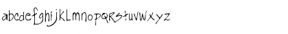 Download Artiste 1 Regular Font Lowercase Preview
