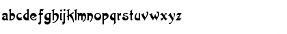 Download Artistik ATT Regular Font Lowercase Preview
