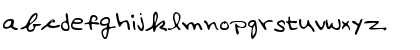 Download AshtonsHand Regular Font Lowercase Preview