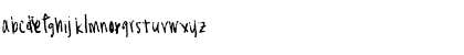 Download Asian Girl Regular Font Lowercase Preview