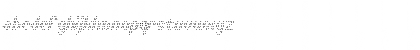 Download Asterix Blink Italic Regular Font Lowercase Preview