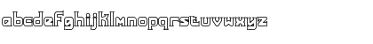 Download Ataxia Outline BRK Regular Font Lowercase Preview
