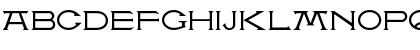 Download Atlantis MF Regular Font Lowercase Preview
