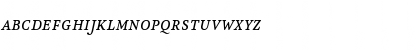 Download AtmaSerifLF-BookItalicSC Regular Font Lowercase Preview