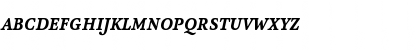 Download AtmaSerifTF-BoldItalicMC Regular Font Lowercase Preview