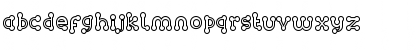 Download Atomium-Outline Regular Font Lowercase Preview