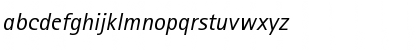 Download ATRotisSansSerif-Italic Regular Font Lowercase Preview