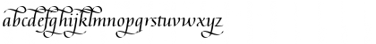 Download Augusta Cancelaresca Schnurkl Regular Font Lowercase Preview
