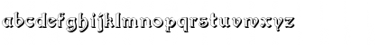 Download Augusta Shadow Regular Font Lowercase Preview