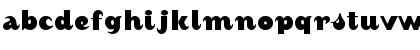 Download AugustBlackAlternate Regular Font Lowercase Preview