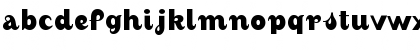 Download AugustBold Regular Font Lowercase Preview