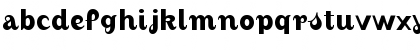 Download AugustMedium Regular Font Lowercase Preview