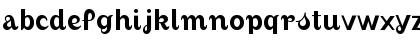 Download AugustRegular Regular Font Lowercase Preview