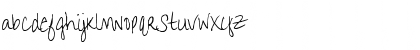 Download Aundee BTN Regular Font Lowercase Preview