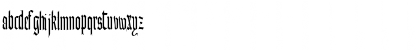 Download Authur Regular Font Lowercase Preview