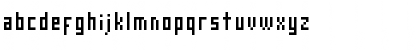 Download AuX DotBitC Cond Regular Font Lowercase Preview