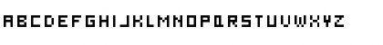 Download AuX DotBitC SmallCaps Regular Font Lowercase Preview