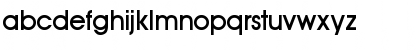 Download AuxinMedium Regular Font Lowercase Preview