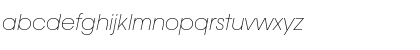 Download AvantGardeExtLitITCTT Oblique Font Lowercase Preview