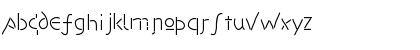 Download AvantiDilettanti Regular Font Lowercase Preview