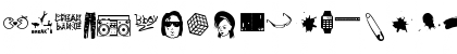 Download Awesome 80s BV Regular Font Lowercase Preview