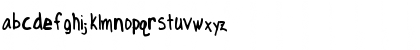 Download Axe Hand Regular Font Lowercase Preview
