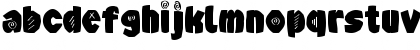 Download AxeBlack Regular Font Lowercase Preview