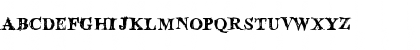 Download Blood Crow Regular Font Lowercase Preview