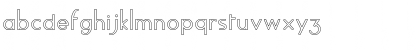Download AylavideCS Regular Font Lowercase Preview