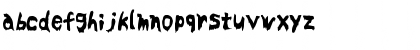 Download Bloodyslime Regular Font Lowercase Preview