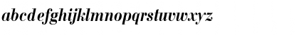 Download a_BodoniNovaNr BoldItalic Font Lowercase Preview