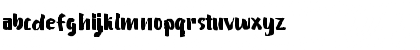 Download Yakow BRUSH Regular Font Lowercase Preview