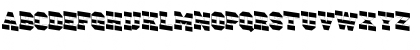 Download a_CampusStripDn Regular Font Lowercase Preview
