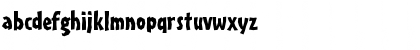 Download a_FrudgerBrk Regular Font Lowercase Preview