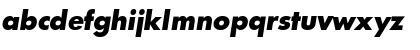 Download a_FuturicaBlack Italic Font Lowercase Preview