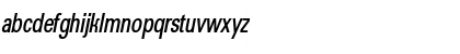 Download a_GroticCnDemi Italic Font Lowercase Preview