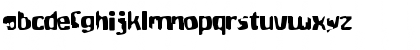 Download BlueArsenalOne Regular Font Lowercase Preview