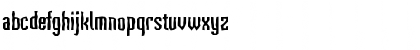 Download a_VizoraBrk Regular Font Lowercase Preview