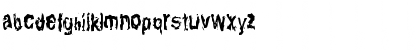 Download BlueFlag Regular Font Lowercase Preview