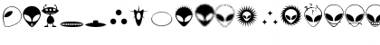 Download Alienator Regular Font Lowercase Preview