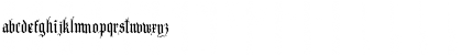 Download Anglo Text Regular Font Lowercase Preview