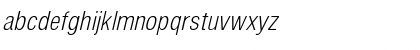 Download Arena Cond Light Italic Font Lowercase Preview