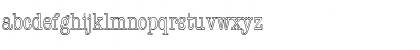 Download AshtonTellermatic Regular Font Lowercase Preview