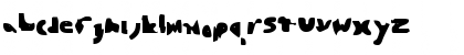 Download Blunted Regular Font Lowercase Preview