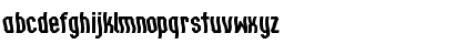 Download a_TechnicsWv DemiBold Font Lowercase Preview