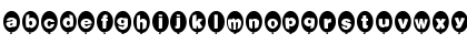 Download Balloons Normal Font Lowercase Preview